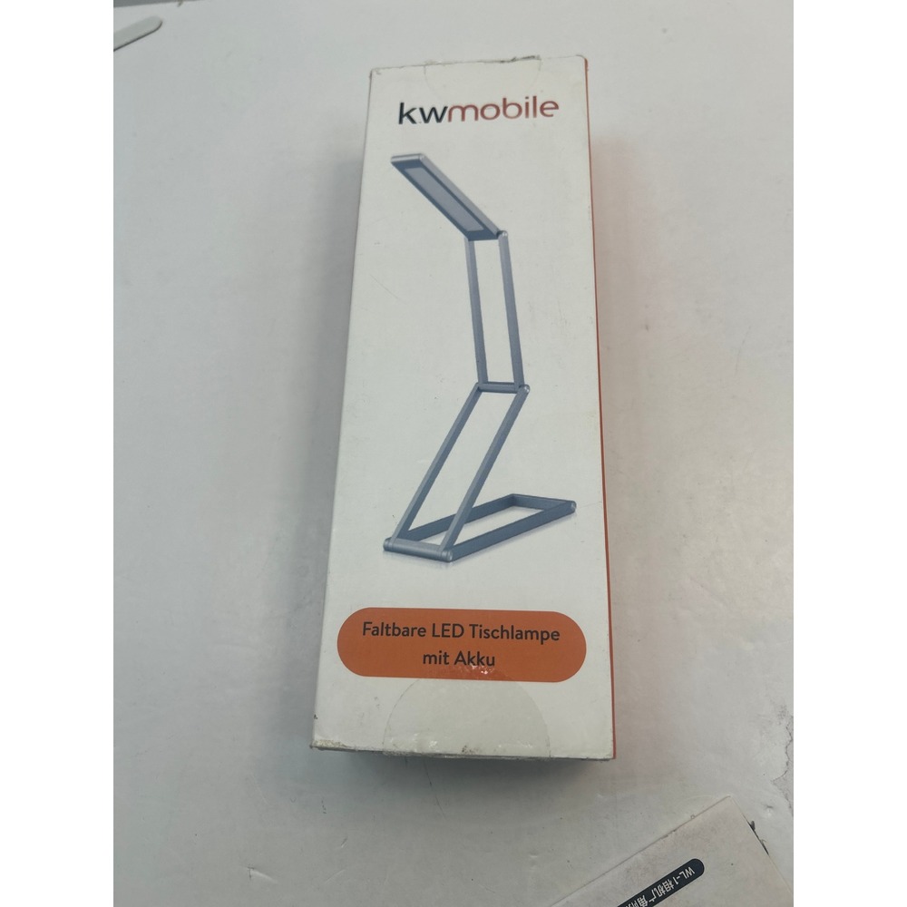 kwmobile Foldable LED Desk Lamp OS Silver‎
